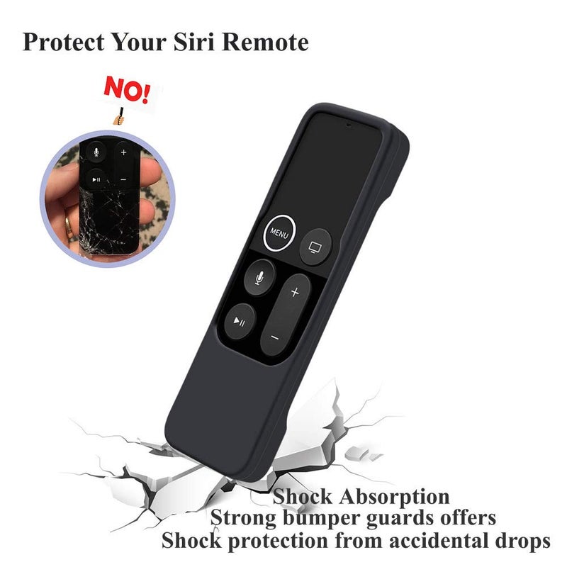 Lambcare Case Compatible with Apple TV 4K/ 4th Gen Remote Light Weight Anti-Slip Shock Proof Silicone Cover for Controller for Apple TV Siri Remote - Chartreuse - Image 4